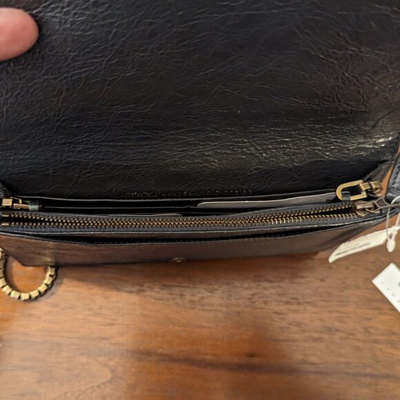 Balenciaga Gris Fossil Studded Crossbody - Picture 3 of 4